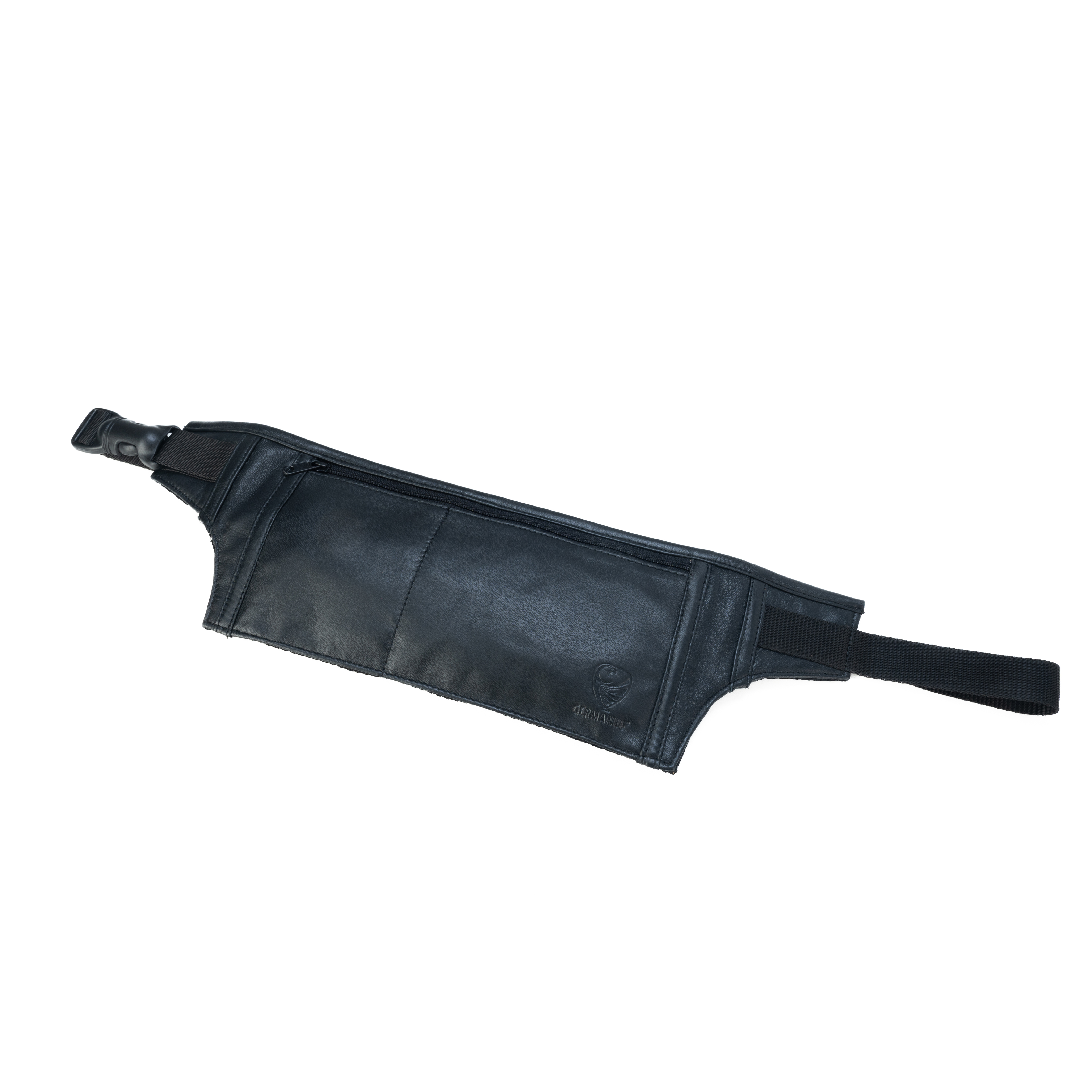 GERMANUS bum bag belt bag leather money belt from genuine leather